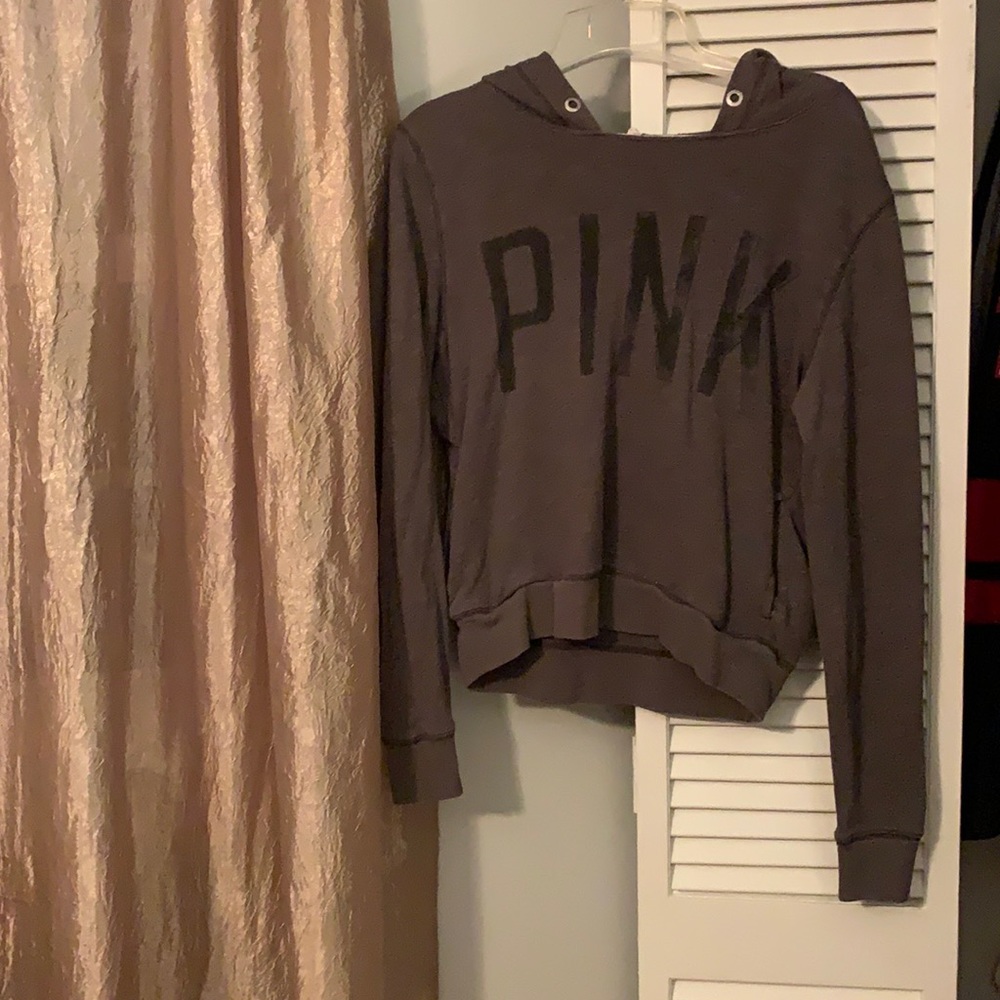 PINK light-weight hoodie